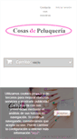 Mobile Screenshot of cosasdepeluqueria.com